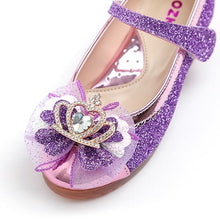 将图片加载到图库查看器，girls purple led mary jane shoes
