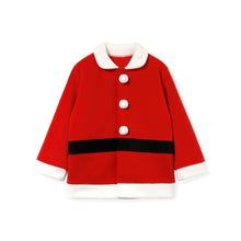 将图片加载到图库查看器，kids red santa jacket
