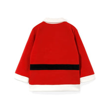 将图片加载到图库查看器，kids red santa jacket
