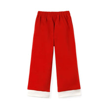 将图片加载到图库查看器，kids red santa pants
