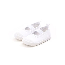 将图片加载到图库查看器，kids white indoor slip on shoes
