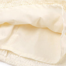 将图片加载到图库查看器，girls ivory dress
