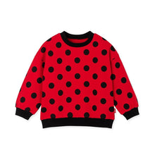 将图片加载到图库查看器，kids lady bug sweatshirt
