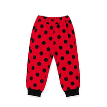 将图片加载到图库查看器，kids lady bug pants
