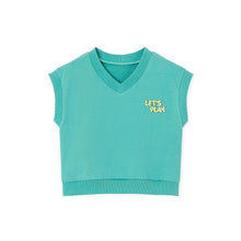将图片加载到图库查看器，boys mint colored shirt
