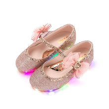 将图片加载到图库查看器，girls gold glitter mary jane shoes
