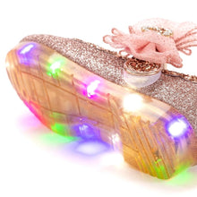 将图片加载到图库查看器，girls gold glitter mary jane shoes
