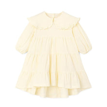 将图片加载到图库查看器，girls ivory dress
