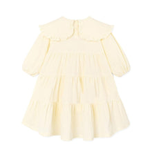 将图片加载到图库查看器，girls ivory dress
