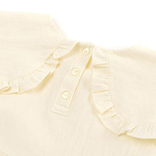 将图片加载到图库查看器，girls ivory dress
