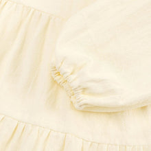 将图片加载到图库查看器，girls ivory dress

