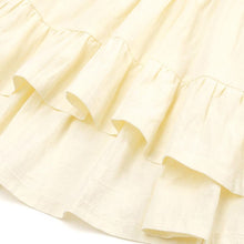 将图片加载到图库查看器，girls ivory dress
