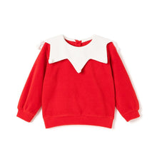 将图片加载到图库查看器，kids red santa sweatshirt
