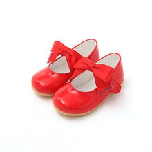 将图片加载到图库查看器，girls baby red shoes
