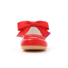 将图片加载到图库查看器，girls baby red shoes
