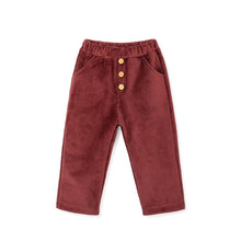 将图片加载到图库查看器，kids wine fleece pants
