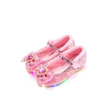 将图片加载到图库查看器，girls pink fur mary jane shoes
