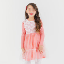 将图片加载到图库查看器，girls pink dress
