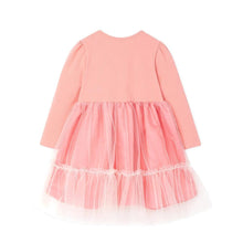 将图片加载到图库查看器，girls pink dress
