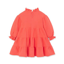 将图片加载到图库查看器，girls coral fleece dress
