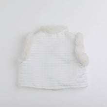 将图片加载到图库查看器，korean hanbok fur vest
