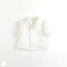 将图片加载到图库查看器，korean hanbok fur vest
