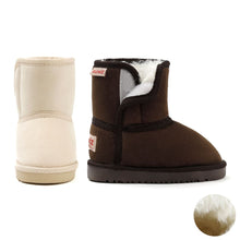 将图片加载到图库查看器，kids winter fur boots
