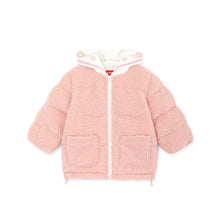 将图片加载到图库查看器，girls bunny winter jacket
