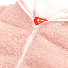 将图片加载到图库查看器，girls bunny winter jacket
