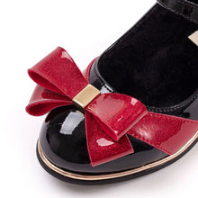 将图片加载到图库查看器，black mary jane shoes with fur
