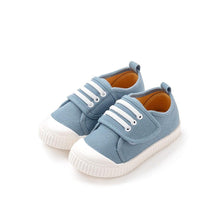 将图片加载到图库查看器，kids blue slip-on shoes
