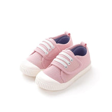 将图片加载到图库查看器，kids pink slip-on shoes
