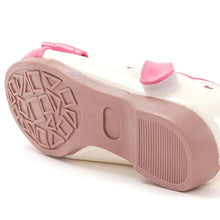 将图片加载到图库查看器，girls pink white mary jane shoes

