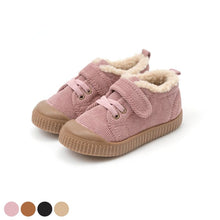 将图片加载到图库查看器，kids pink fur sneakers
