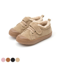 将图片加载到图库查看器，kids beige fur sneakers
