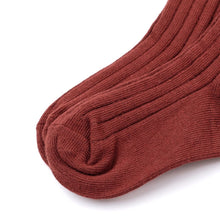 将图片加载到图库查看器，kids wine colored socks
