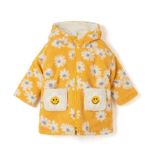 Load image into Gallery viewer, girls yellow hooded jacket
