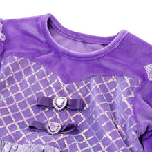 将图片加载到图库查看器，purple princess costume dress
