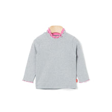 Load image into Gallery viewer, girls melange frilled t-shirt
