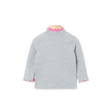 Load image into Gallery viewer, girls melange frilled t-shirt

