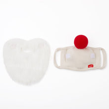 将图片加载到图库查看器，'Red Nosed Santa' Mask (Detachable Beard)

