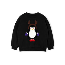 将图片加载到图库查看器，kids black sweatshirt
