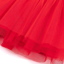 将图片加载到图库查看器，girls red santa dress
