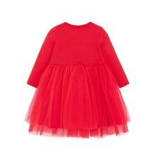 将图片加载到图库查看器，girls red santa dress
