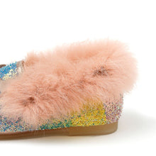 将图片加载到图库查看器，girls winter fur shoes
