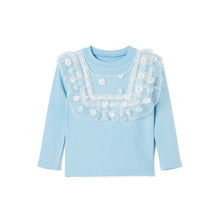 将图片加载到图库查看器，girls blue t-shirt
