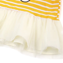 将图片加载到图库查看器，girls yellow striped t-shirt
