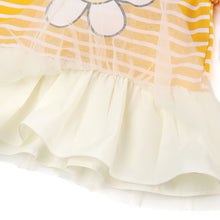 将图片加载到图库查看器，girls yellow striped t-shirt
