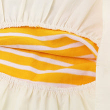 将图片加载到图库查看器，girls yellow striped t-shirt
