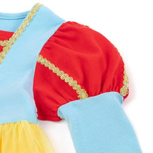 将图片加载到图库查看器，girls snow white dress
